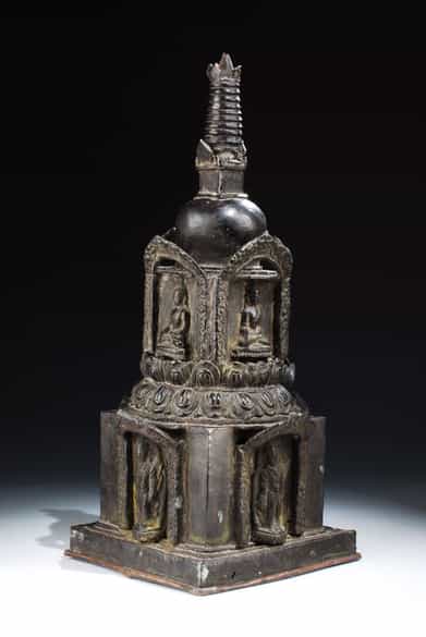 Detailabbildung: Seltene burmesische Stupa