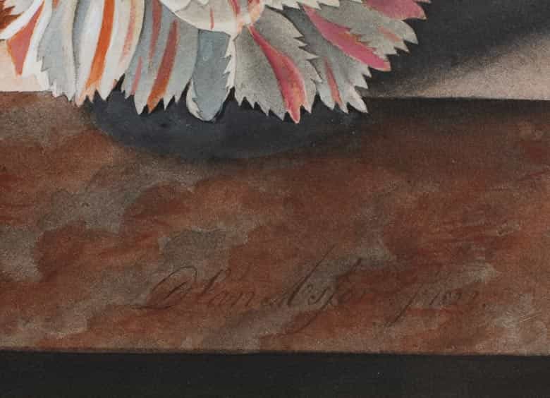 Detailabbildung: Dirk van Ashen, Maler des 19. Jahrhunderts