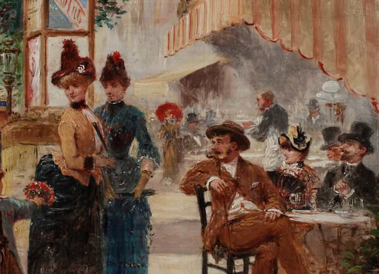 Detailabbildung: Paul Vogler, 1852 - 1904