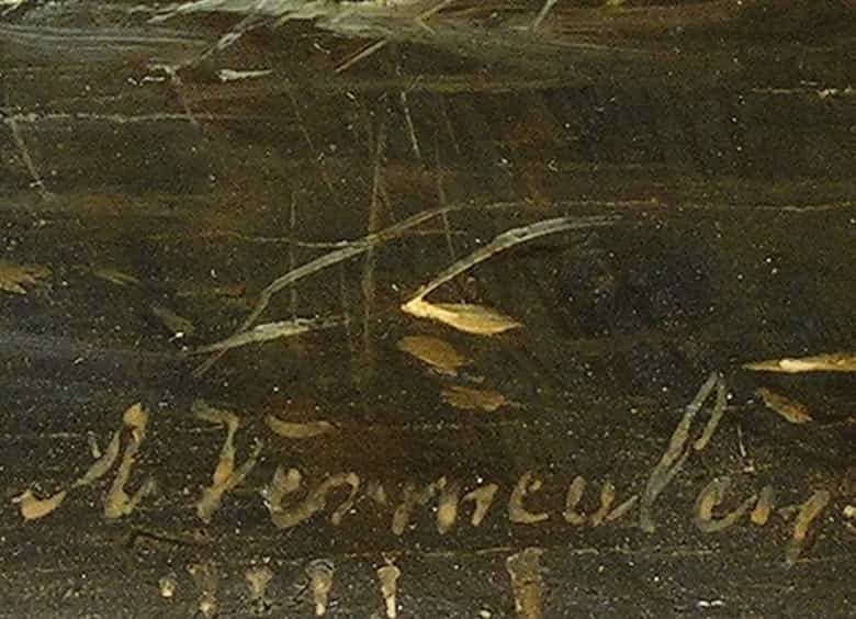 Detailabbildung: Andries Vermeulen, 1763 Dordrecht – 1814 Amsterdam