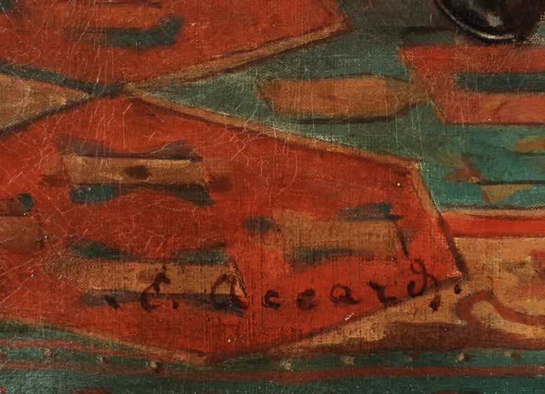 Detailabbildung: Eugène Accard, 1824 Frankreich - 1888