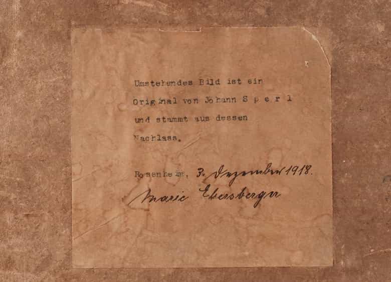 Detailabbildung: Johann Sperl, 1840 Buch bei Nürnberg - 1914 Bad Aibling