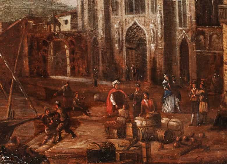 Detailabbildung: James Fairman, 1826 Glasgow - 1904 Chicago, Schottisch-amerikanischer Landschaftsmaler