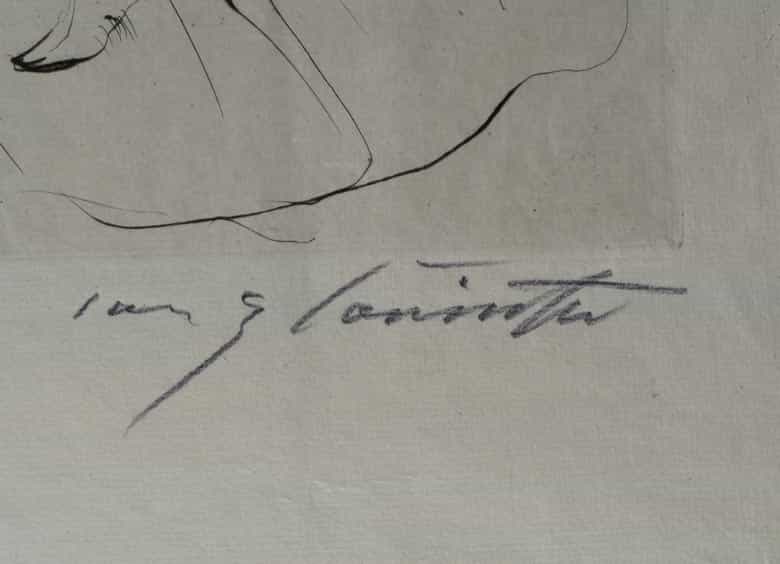 Detailabbildung: Lovis Corinth, 1858 Tapiau/ Ostpreußen - 1925 Zandvoort