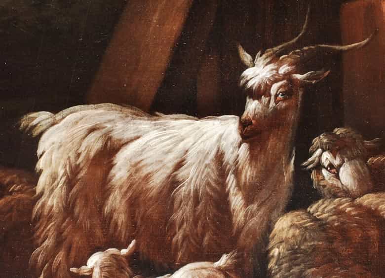 Detailabbildung: Philipp Peter Roos, Rosa da Tivoli, 1655/ 1657 Frankfurt am Main - 1706 Rom, zug.