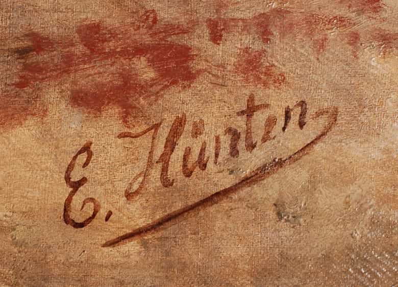 Detailabbildung: Emil Hunten, 1829 - 1902