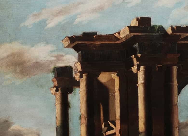 Detailabbildung: Nicola Viso, tätig in Neapel um die Mitte des 18. Jahrhunderts