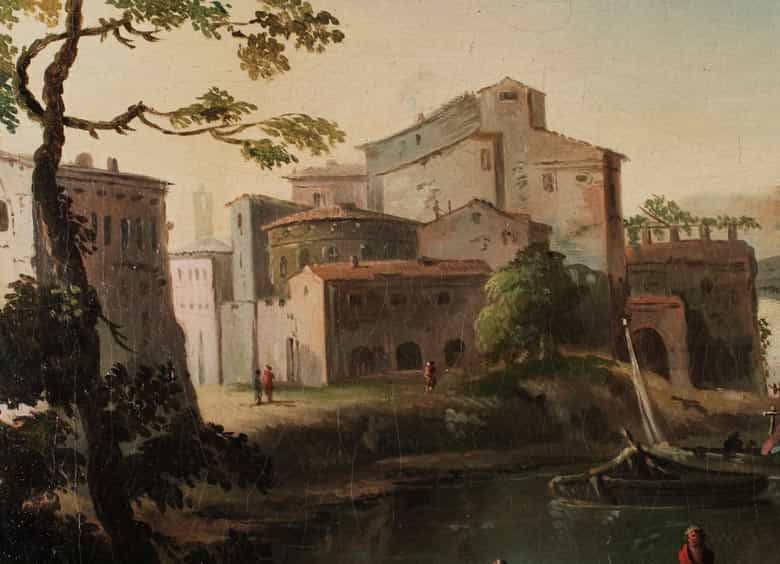 Detailabbildung: Paolo Anesi, 1697 - 1773 Rom
