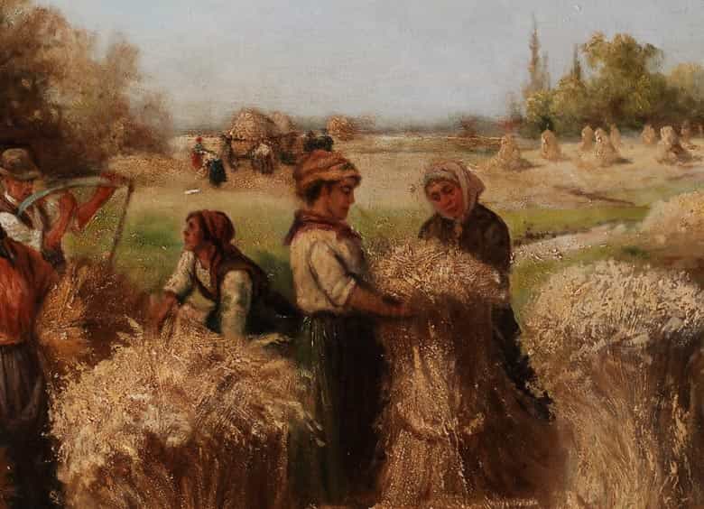 Detailabbildung: Adolf Baumgartner- Stoiloff, 1850 Linz - 1924 Wien