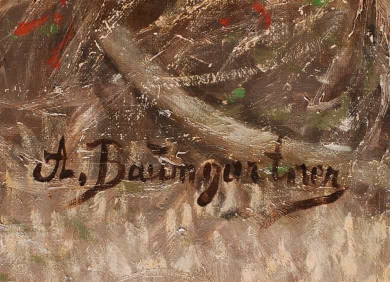 Detailabbildung: Adolf Baumgartner- Stoiloff, 1850 Linz - 1924 Wien