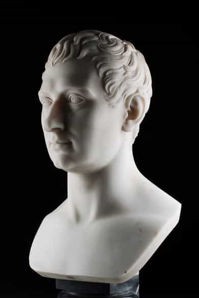 Detailabbildung: Bertel Thorvaldsen, 1770 Kopenhagen - 1844 ebenda