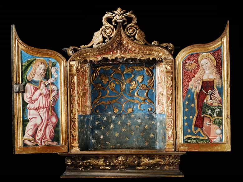 Detailabbildung: Spanischer Flügel-Schreinaltar