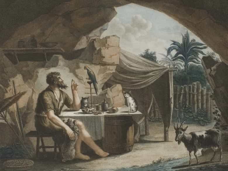 Detailabbildung: Daniel Defoe, 1660 - 1731, nach