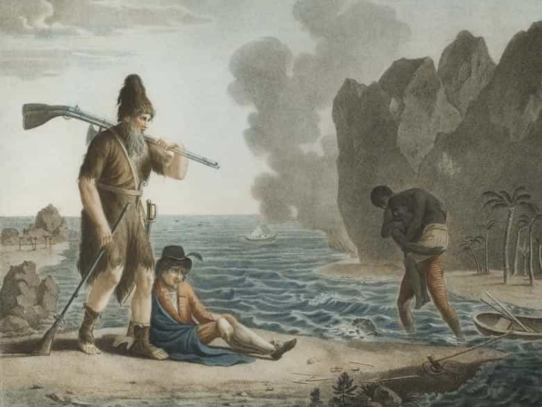 Detailabbildung: Daniel Defoe, 1660 - 1731, nach