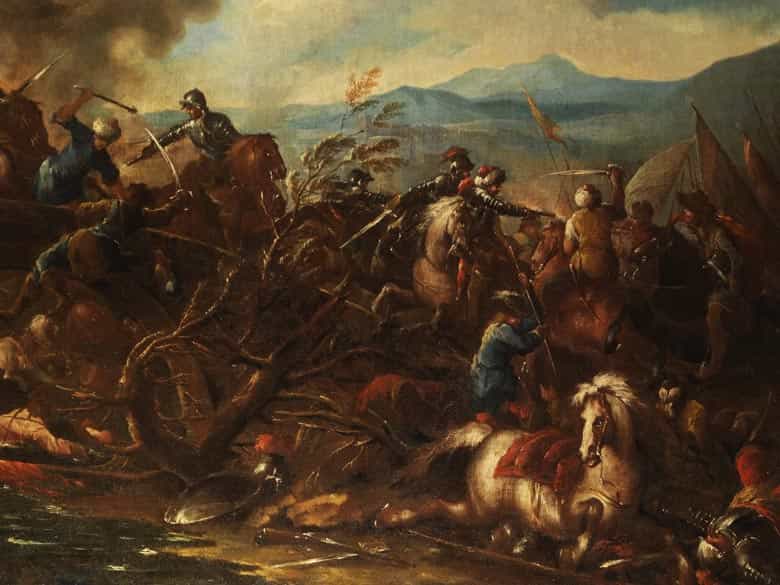 Detailabbildung: Jacques Courtois, 1621 – 1676, Umkreis des