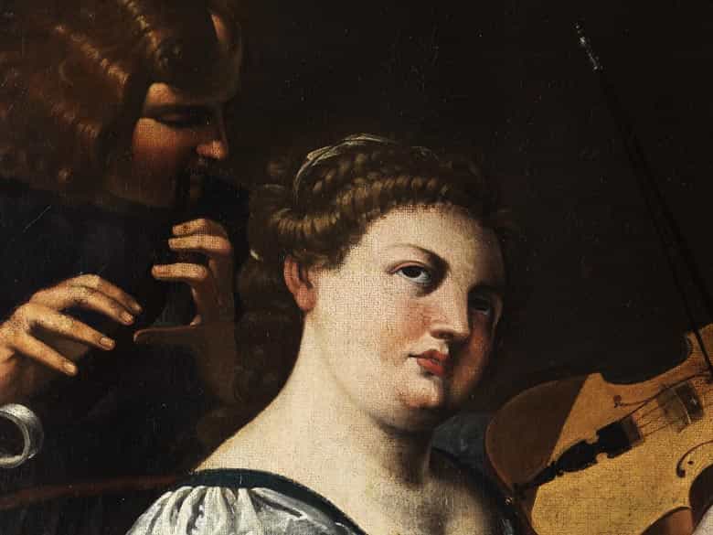 Detailabbildung: Antiveduto Grammatica, 1571 Rom - 1626 