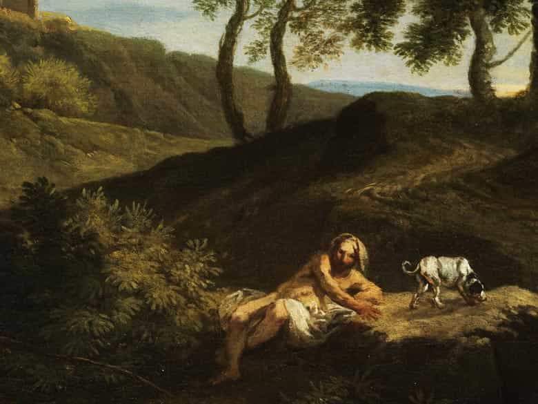 Detailabbildung: Andrea Locatelli, 1693 Rom - 1741