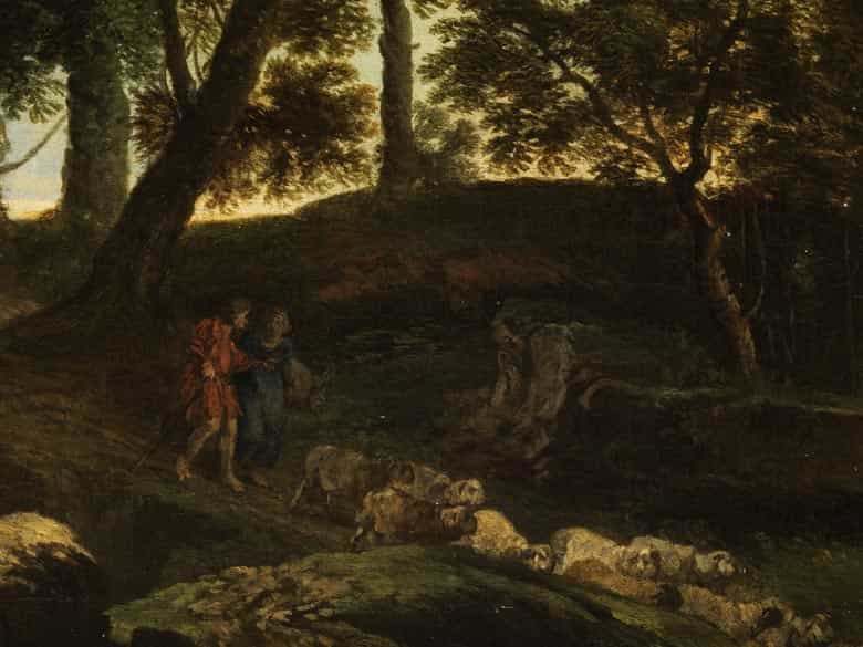Detailabbildung: Andrea Locatelli, 1693 Rom - 1741