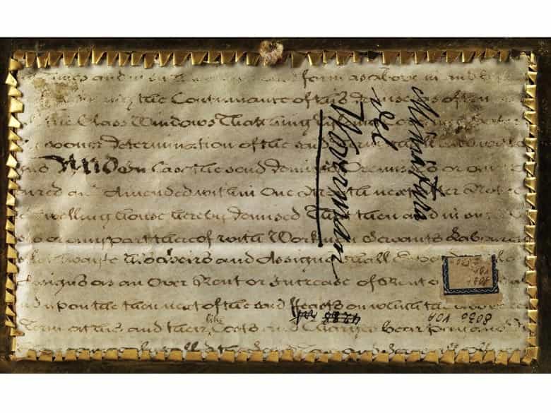 Detailabbildung: Miniaturgemälde nach einer Vorlage von Wouverman