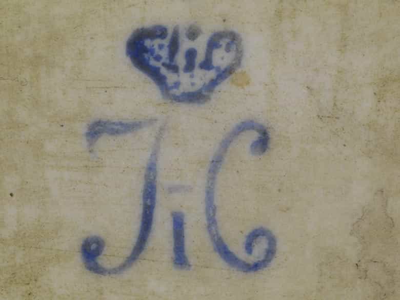 Detailabbildung: Porzellangemälde