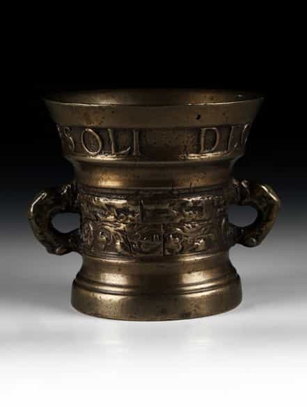 Detailabbildung: Bronzemörser