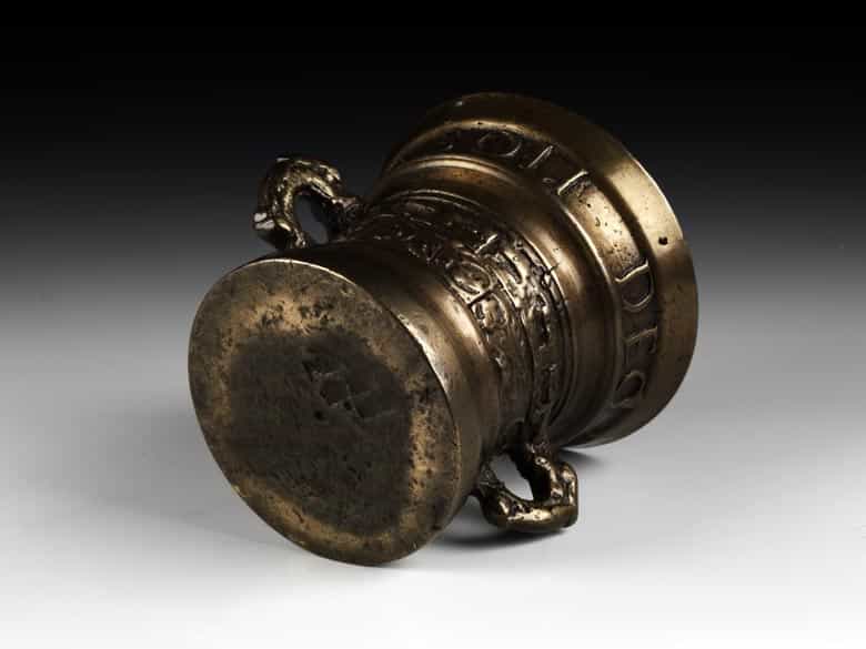 Detailabbildung: Bronzemörser