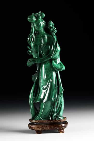 Detailabbildung: Malachit-Figur