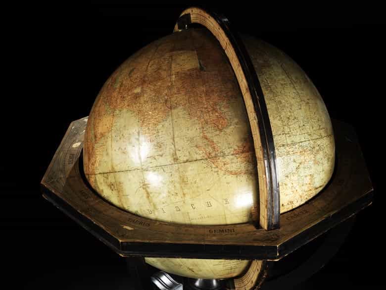 Detailabbildung: Großer Standglobus