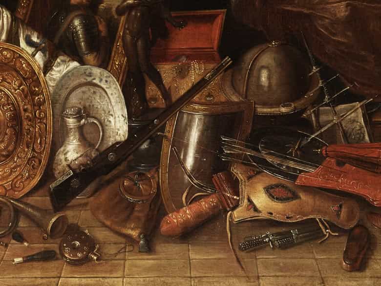 Detailabbildung: François van Aken, 1667, In der Lukas-Gilde und in den Liggeren. Bis 1714 erwähnt.