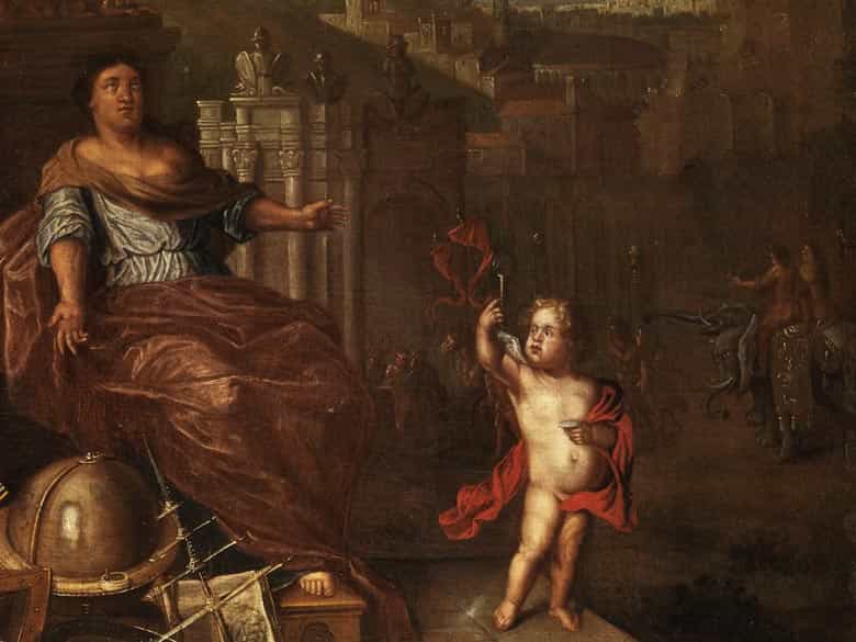 Detailabbildung: François van Aken, 1667, In der Lukas-Gilde und in den Liggeren. Bis 1714 erwähnt.