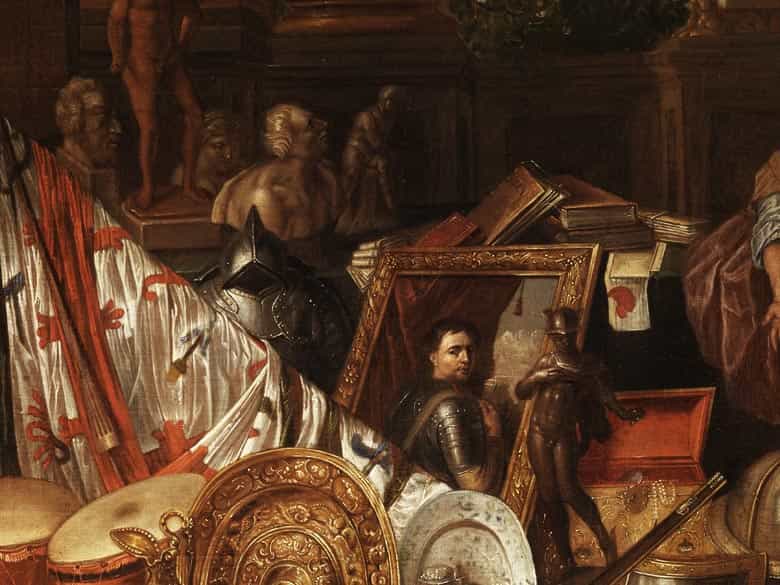 Detailabbildung: François van Aken, 1667, In der Lukas-Gilde und in den Liggeren. Bis 1714 erwähnt.
