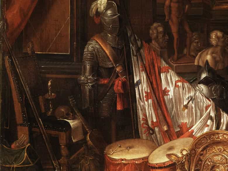 Detailabbildung: François van Aken, 1667, In der Lukas-Gilde und in den Liggeren. Bis 1714 erwähnt.