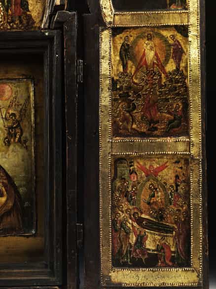 Detailabbildung: Ikonen-Triptychon