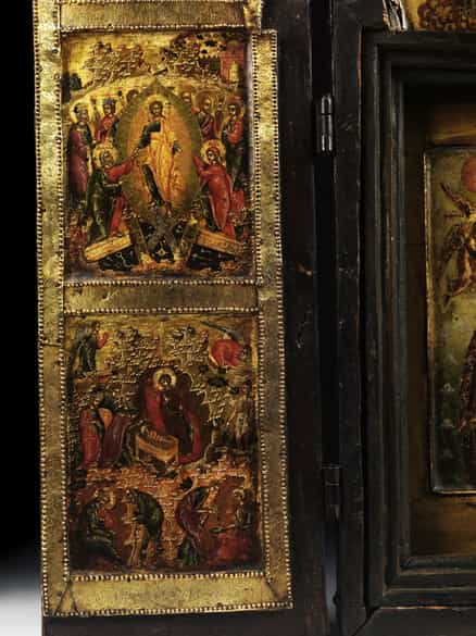 Detailabbildung: Ikonen-Triptychon