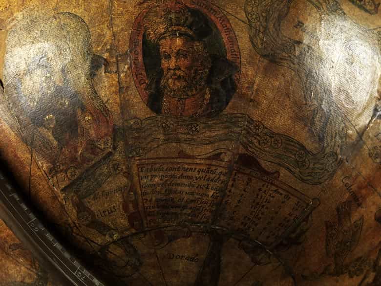 Detailabbildung: Großer Standglobus