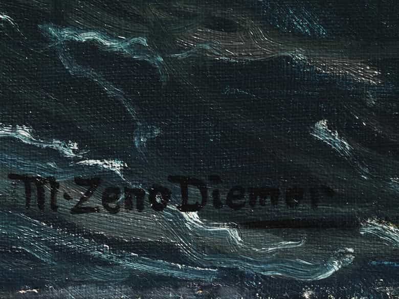 Detailabbildung: Michael Zeno Diemer, 1867 München - 1939 Oberammergau