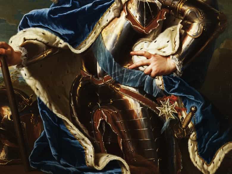 Detailabbildung: Hyacinthe Rigaud und Werkstatt, 1659 Perpignan - 1743 Paris