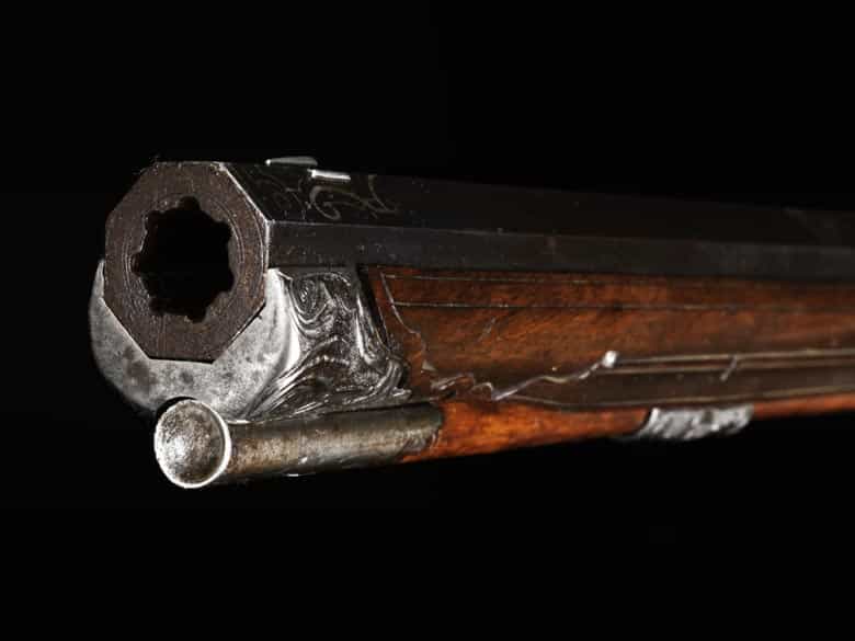 Detailabbildung: Radschlossbüchse, Straubing, um 1750