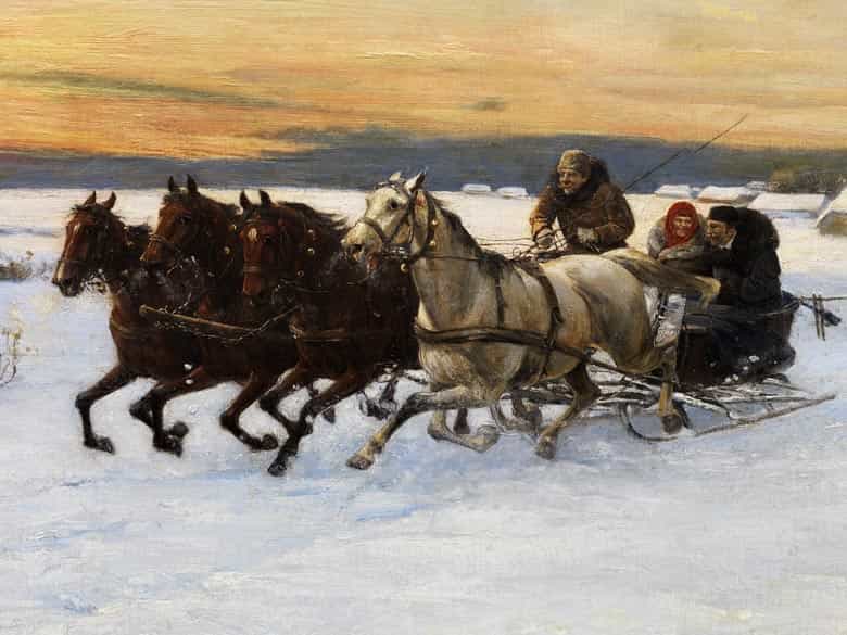 Detailabbildung: Alfred von Wierusz-Kowalski, 1849 - 1915
