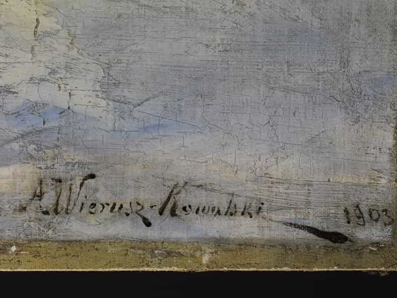 Detailabbildung: Alfred von Wierusz-Kowalski, 1849 - 1915