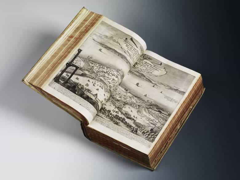 Detailabbildung: Irinico-Polemographiae continuatio, theatri europaei continuati tomus VIII