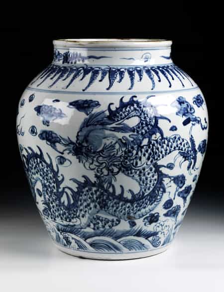 Detailabbildung: Große Vase