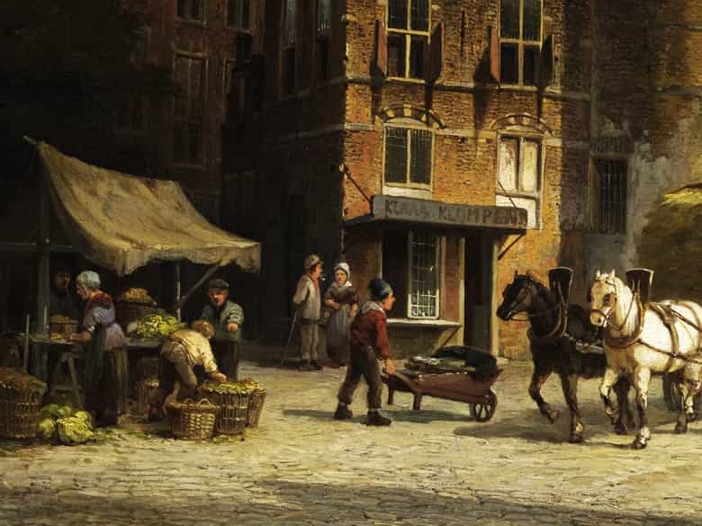 Detailabbildung: Willem Koekkoek, 1839 - 1890