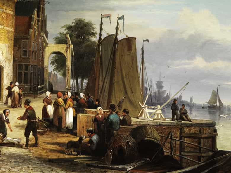 Detailabbildung: Willem Koekkoek, 1839 - 1890