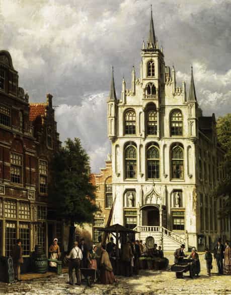Detailabbildung: Willem Koekkoek, 1839 - 1890