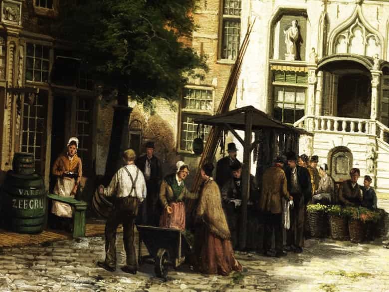 Detailabbildung: Willem Koekkoek, 1839 - 1890
