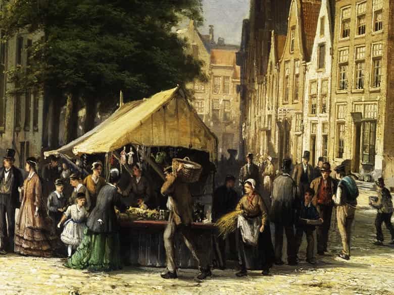 Detailabbildung: Willem Koekkoek, 1839 - 1890