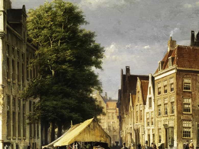 Detailabbildung: Willem Koekkoek, 1839 - 1890