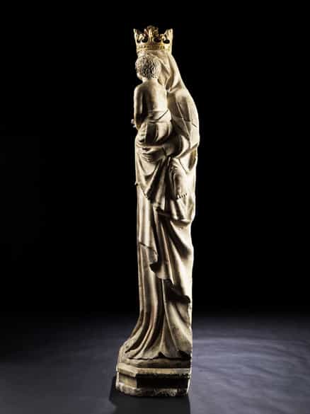 Detailabbildung: Bedeutende Stein-Madonna