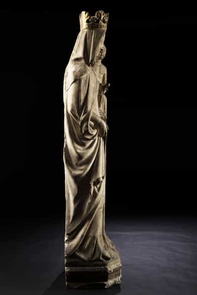 Detailabbildung: Bedeutende Stein-Madonna